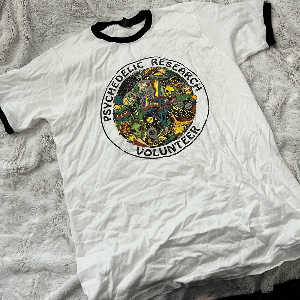 Psychedelic research volunteer funny tee